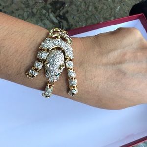 Panther costume bracelet.